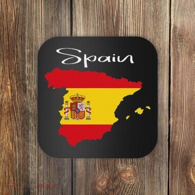 Spain Spanish Clothes Coaster