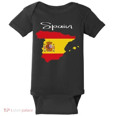 Spain Spanish Clothes Baby Bodysuit