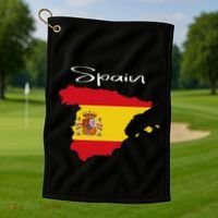 Spain Spanish Clothes Golf Towel thumb 1