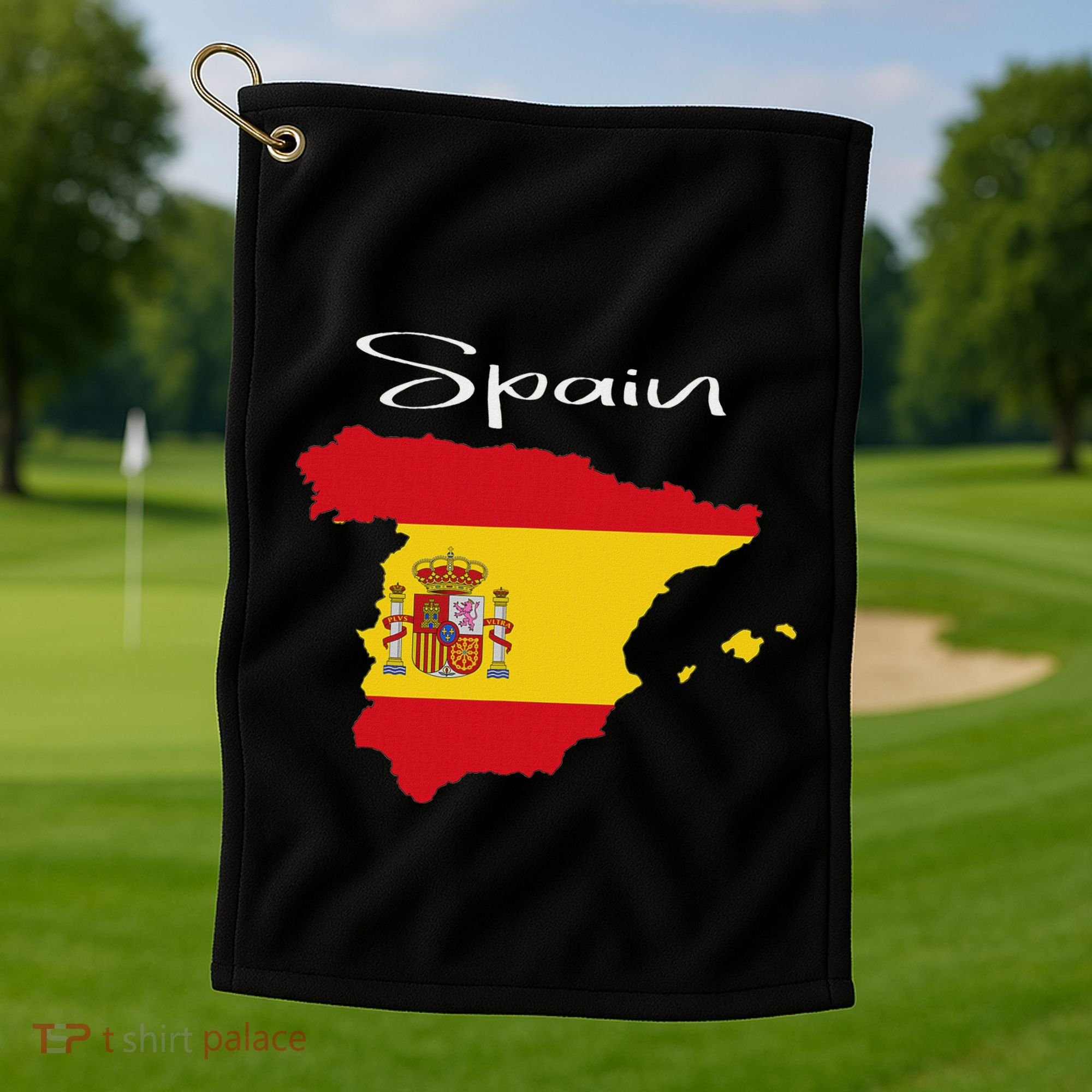 Spain Spanish Clothes Golf Towel