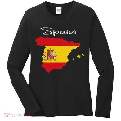 Spain Spanish Clothes Women's Long Sleeve Shirt