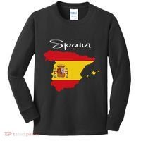 Spain Spanish Clothes Kids Long Sleeve Shirt thumb 0