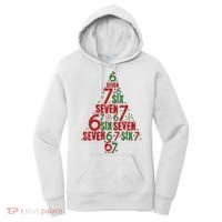 Six Seven Christmas Tree 67 Meme 6-7 Women's Hoodie thumb 0
