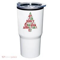 Six Seven Christmas Tree 67 Meme 6-7 Tumbler thumb 0