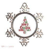 Six Seven Christmas Tree 67 Meme 6-7 Ornament thumb 0