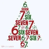 Six Seven Christmas Tree 67 Meme 6-7 Women's T-Shirt thumb 6