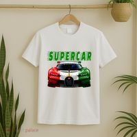 Supercar Sports Car Muscle Car And Race Car T-Shirt thumb 2
