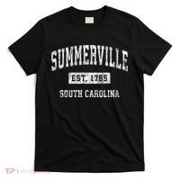 Summerville South Carolina Sc Vintage Established Sports T-Shirt thumb 0