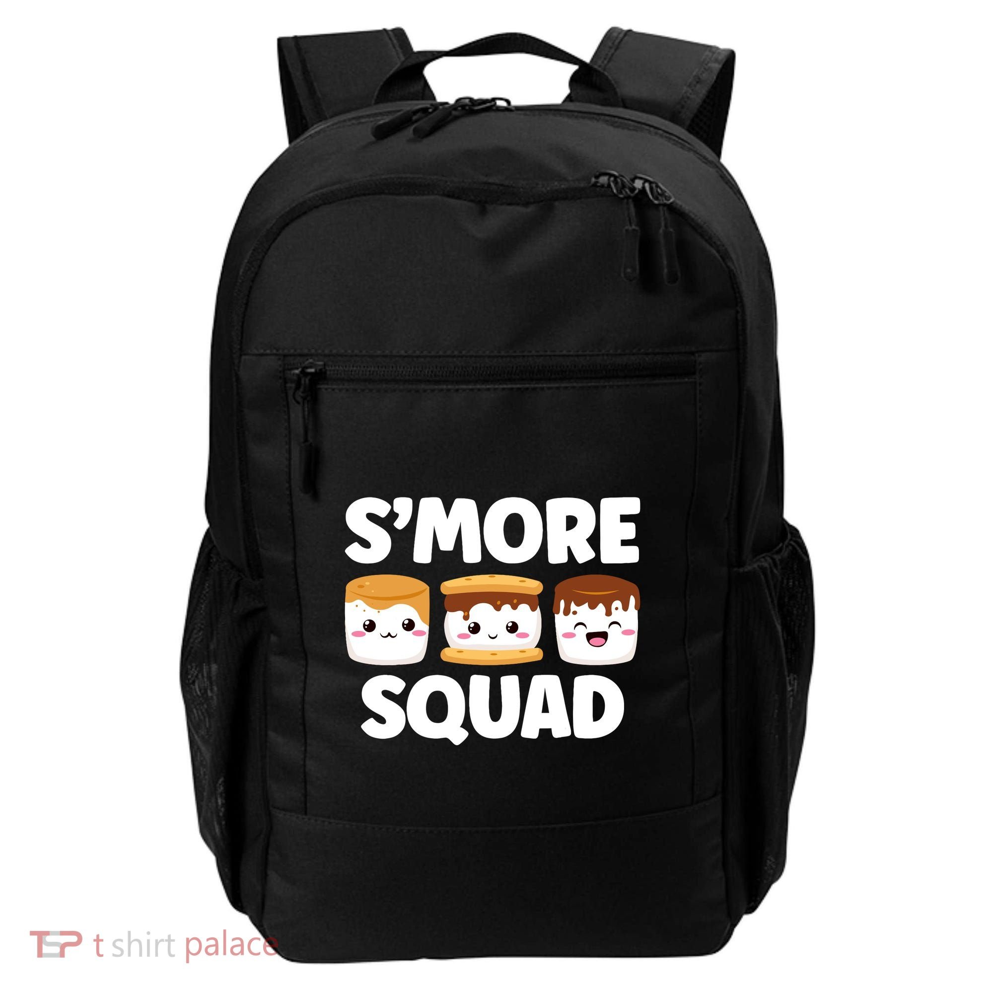 Smore Squad Camping Campfire Chocolate Marshmallow SMores Backpack