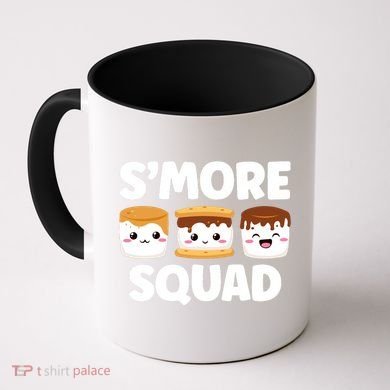 Smore Squad Camping Campfire Chocolate Marshmallow SMores Coffee Mug