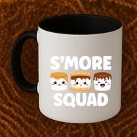 Smore Squad Camping Campfire Chocolate Marshmallow SMores Coffee Mug thumb 2