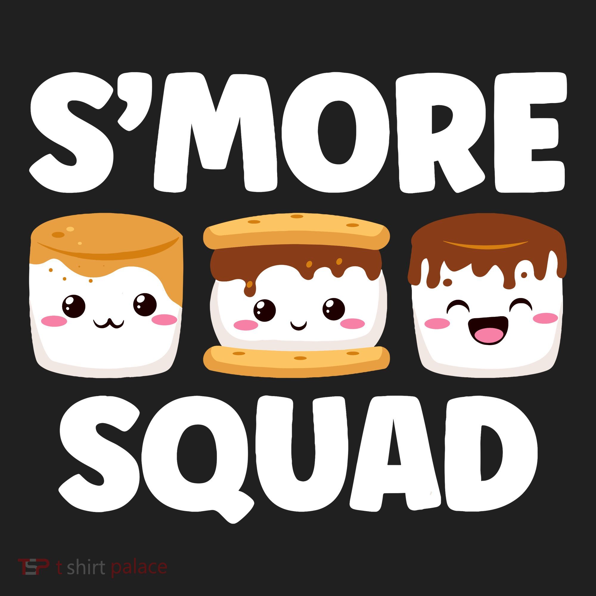 Smore Squad Camping Campfire Chocolate Marshmallow SMores Tumbler