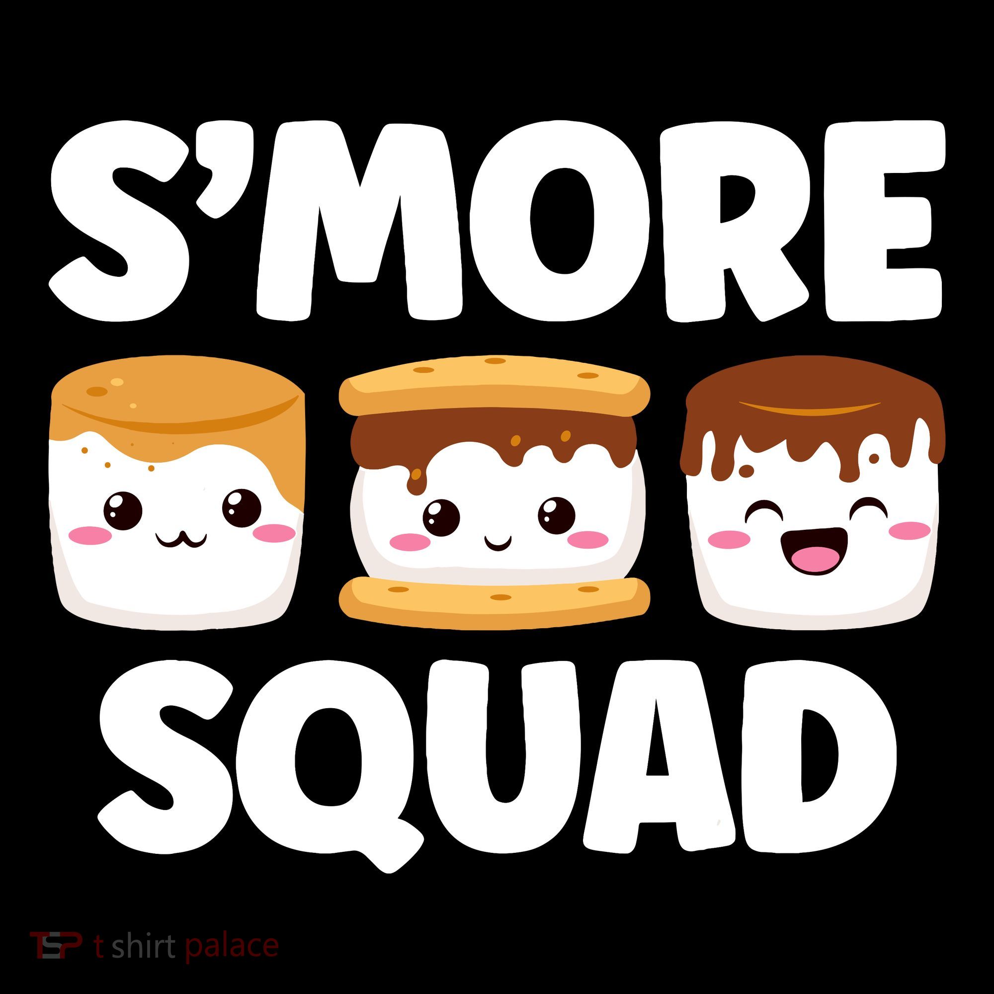 Smore Squad Camping Campfire Chocolate Marshmallow SMores Ornament