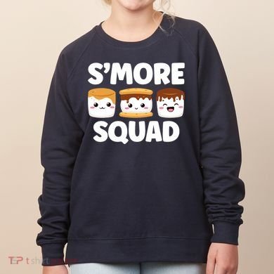 Smore Squad Camping Campfire Chocolate Marshmallow SMores Women's Sweatshirt