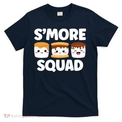 Smore Squad Camping Campfire Chocolate Marshmallow SMores T-Shirt