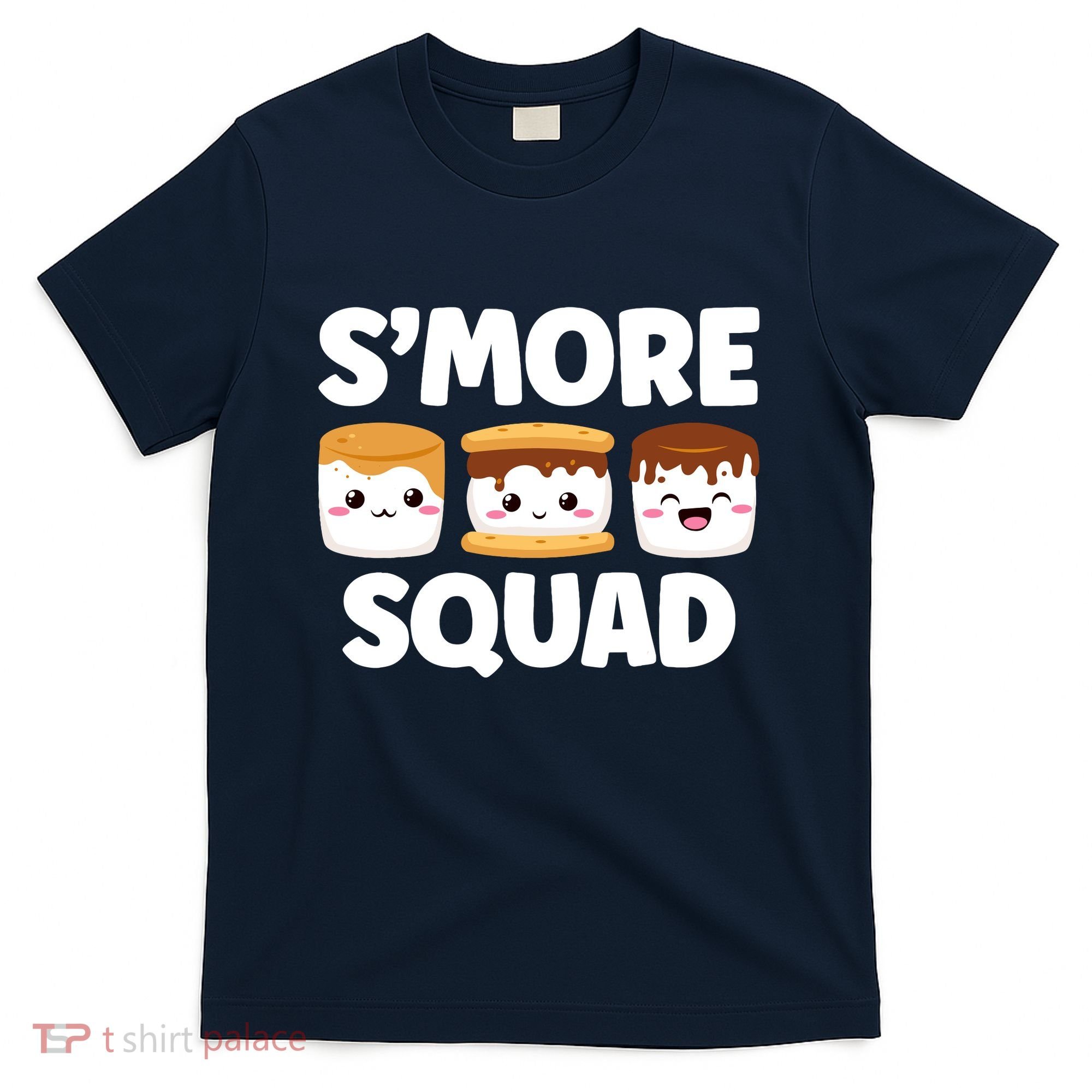Smore Squad Camping Campfire Chocolate Marshmallow SMores T-Shirt