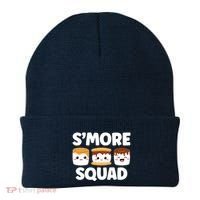 Smore Squad Camping Campfire Chocolate Marshmallow SMores Beanie thumb 0