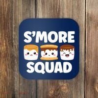 Smore Squad Camping Campfire Chocolate Marshmallow SMores Coaster thumb 0