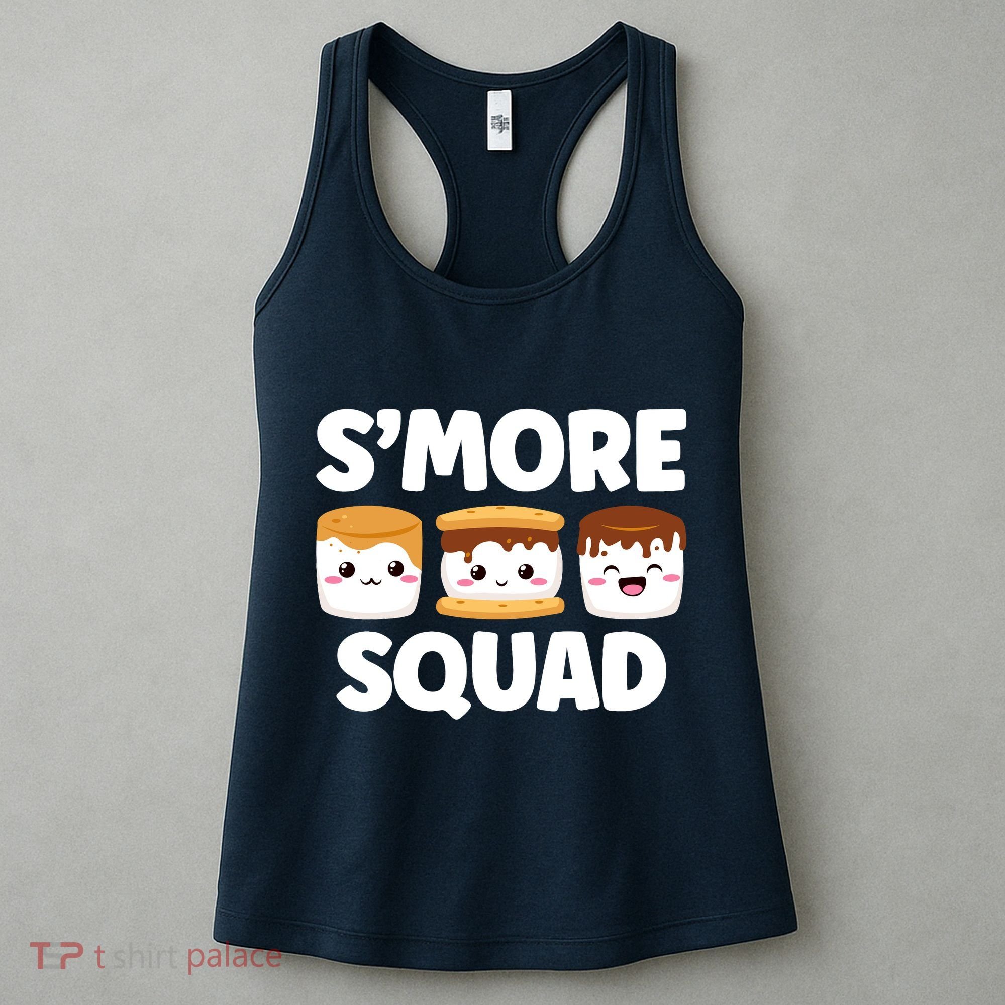 Smore Squad Camping Campfire Chocolate Marshmallow SMores Women's Tank Top