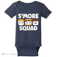 Smore Squad Camping Campfire Chocolate Marshmallow SMores Baby Bodysuit thumb 0
