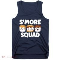 Smore Squad Camping Campfire Chocolate Marshmallow SMores Tank Top thumb 0