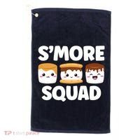 Smore Squad Camping Campfire Chocolate Marshmallow SMores Golf Towel thumb 0