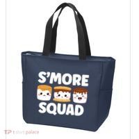 Smore Squad Camping Campfire Chocolate Marshmallow SMores Tote Bag thumb 3