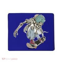 Skater Skeleton Cartoon Mousepad thumb 0