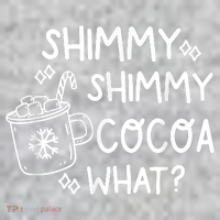 Shimmy Shimmy Cocoa What Apparel Merry Christmas Drink The Baniff Cuffed Pom Beanie thumb 2