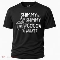 Shimmy Shimmy Cocoa What Apparel Merry Christmas Drink Cooling Performance Crew T-Shirt thumb 0