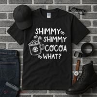 Shimmy Shimmy Cocoa What Apparel Merry Christmas Drink Tall T-Shirt thumb 3