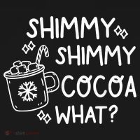 Shimmy Shimmy Cocoa What Apparel Merry Christmas Drink Women's Hoodie thumb 2