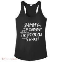 Shimmy Shimmy Cocoa What Apparel Merry Christmas Drink Ladies PosiCharge Competitor Racerback Tank thumb 0