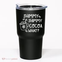 Shimmy Shimmy Cocoa What Apparel Merry Christmas Drink Tumbler thumb 0