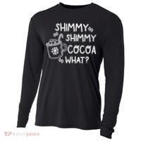 Shimmy Shimmy Cocoa What Apparel Merry Christmas Drink Cooling Performance Long Sleeve Crew thumb 0