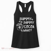 Shimmy Shimmy Cocoa What Apparel Merry Christmas Drink Women's Tank Top thumb 0
