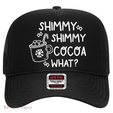 Shimmy Shimmy Cocoa What Apparel Merry Christmas Drink Hat