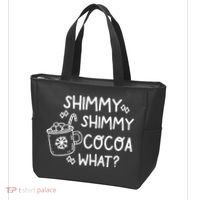 Shimmy Shimmy Cocoa What Apparel Merry Christmas Drink Tote Bag thumb 3