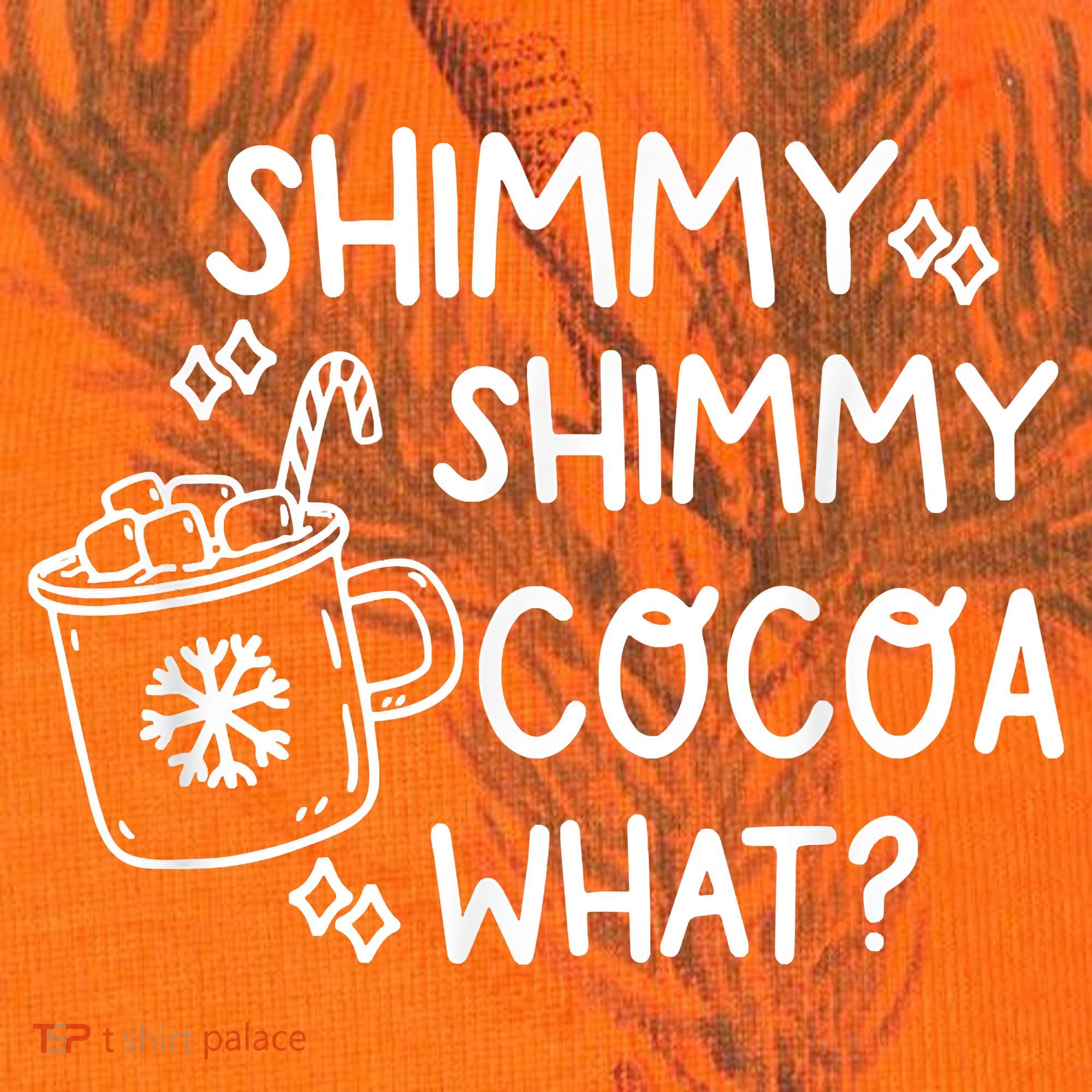Shimmy Shimmy Cocoa What Apparel Merry Christmas Drink Kati Licensed 12" Camo Cuffed Beanie