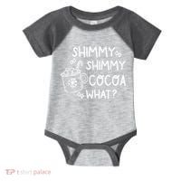 Shimmy Shimmy Cocoa What Apparel Merry Christmas Drink Infant Baby Jersey Bodysuit thumb 0