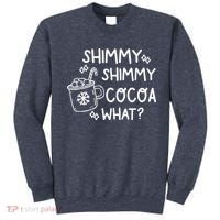 Shimmy Shimmy Cocoa What Apparel Merry Christmas Drink Sweatshirt thumb 0