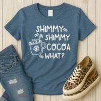 Shimmy Shimmy Cocoa What Apparel Merry Christmas Drink Women's T-Shirt thumb 3
