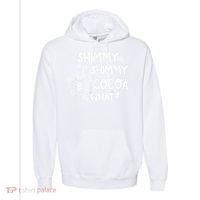 Shimmy Shimmy Cocoa What Apparel Merry Christmas Drink Comfort Colors Garment-Dyed Hooded Sweatshirt thumb 0