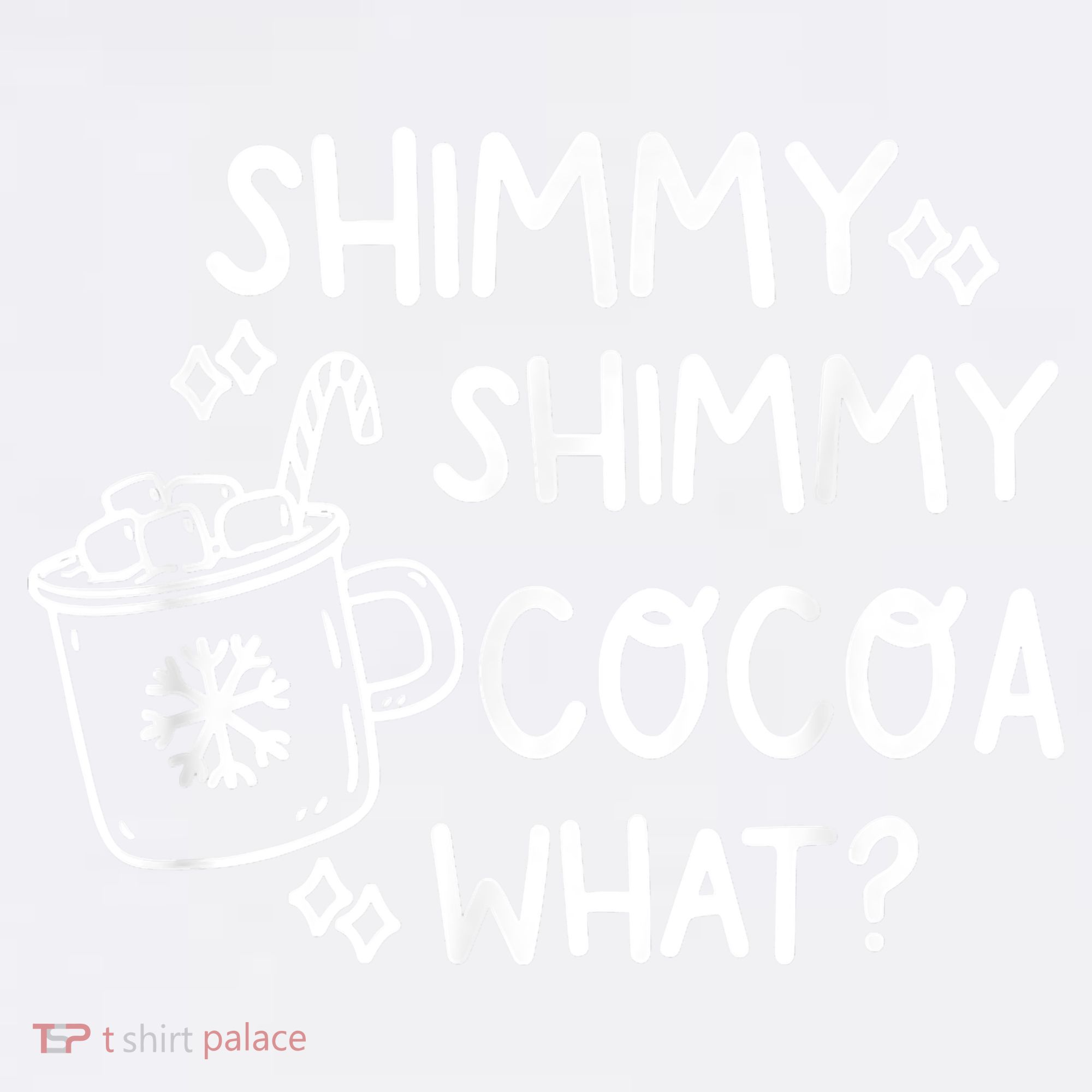 Shimmy Shimmy Cocoa What Apparel Merry Christmas Drink Comfort Colors Garment-Dyed Hooded Sweatshirt