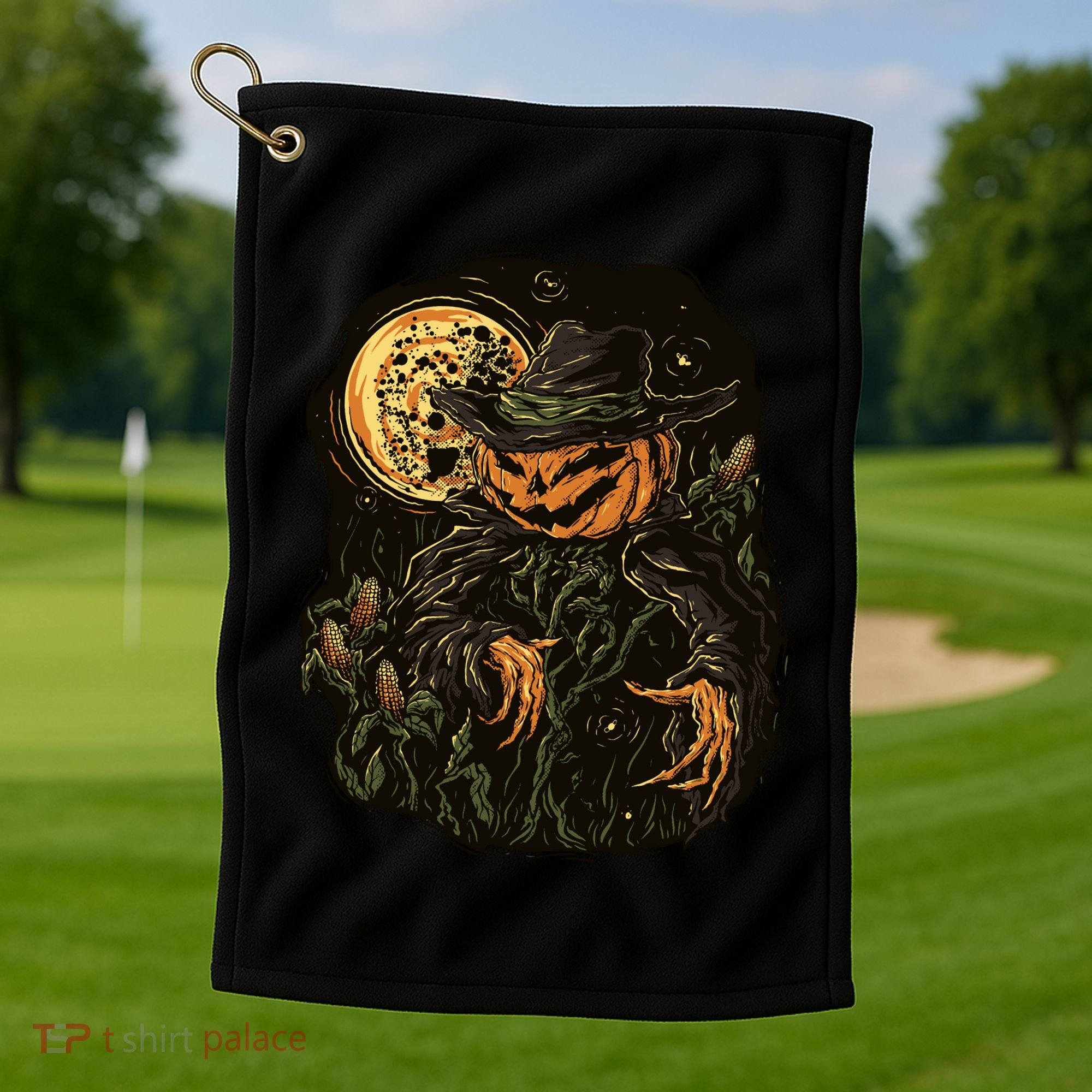Scarecrow Golf Towel