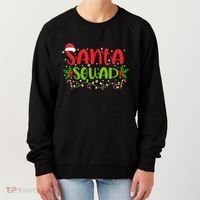 Santa Squad Christmas Holiday Festive Women's Sweatshirt thumb 0