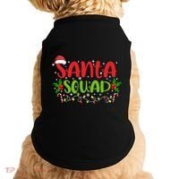 Santa Squad Christmas Holiday Festive Doggie Tank thumb 0