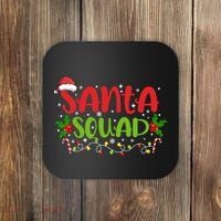 Santa Squad Christmas Holiday Festive Coaster thumb 0