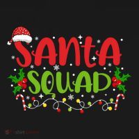 Santa Squad Christmas Holiday Festive Mousepad thumb 1