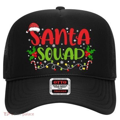 Santa Squad Christmas Holiday Festive Hat